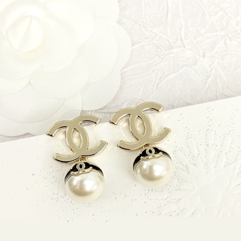 Ch*el earrings